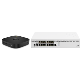 Bộ thiết bị tạo quản lý proxy mini server HP G2 Chrome và MikroTik CCR2004-16G-2S+