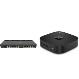 Bộ thiết bị tạo quản lý proxy mini server HP G2 Chrome và Mikrotik RB4011iGS