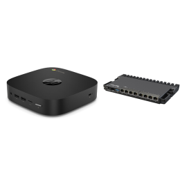 Bộ thiết bị tạo quản lý proxy mini server HP G2 Chrome và MikroTik RB5009UG
